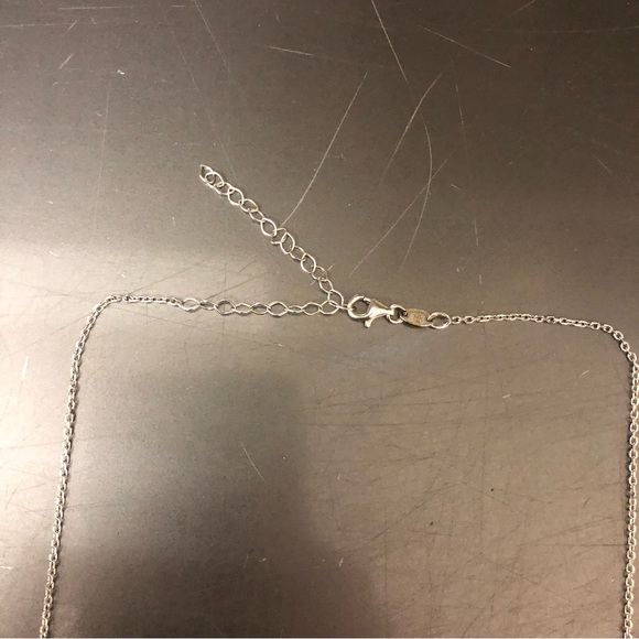 Dyadema Made in Italy Sterling Silver - Loved Necklace with clear stone - Picture 5 of 8